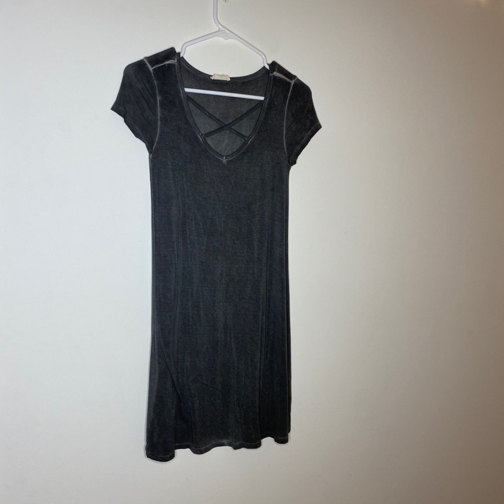 Grey T-Shirt Dress